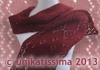 unikatissima's lace poinsettia - scarf unikatissima's lace poinsettia - scarf