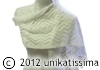 unikatissima's lace poinsettia - scarf